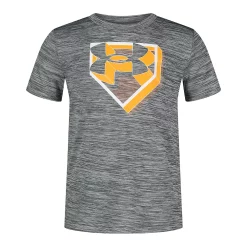 Boys 4-7 Under Armour Baseball Homeplate Dimensions Graphic Tee -Active & Workout Clothes Store 5189814 Pitch Gray