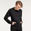 Men's FLX Leisure Crew Sweatshirt -Active & Workout Clothes Store 5210686 Mineral Black