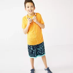 Boys 8-20 Tek Gear® Dry Tek Printed Shorts in Regular & Husky -Active & Workout Clothes Store 5214960 ALT3