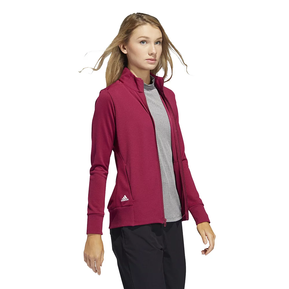 Women's adidas Textured Full-Zip Jacket 7 Women's adidas Textured Full-Zip Jacket - Image 5
