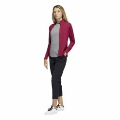 Women's adidas Textured Full-Zip Jacket 17 Women's adidas Textured Full-Zip Jacket -Active & Workout Clothes Store 5218230 ALT3