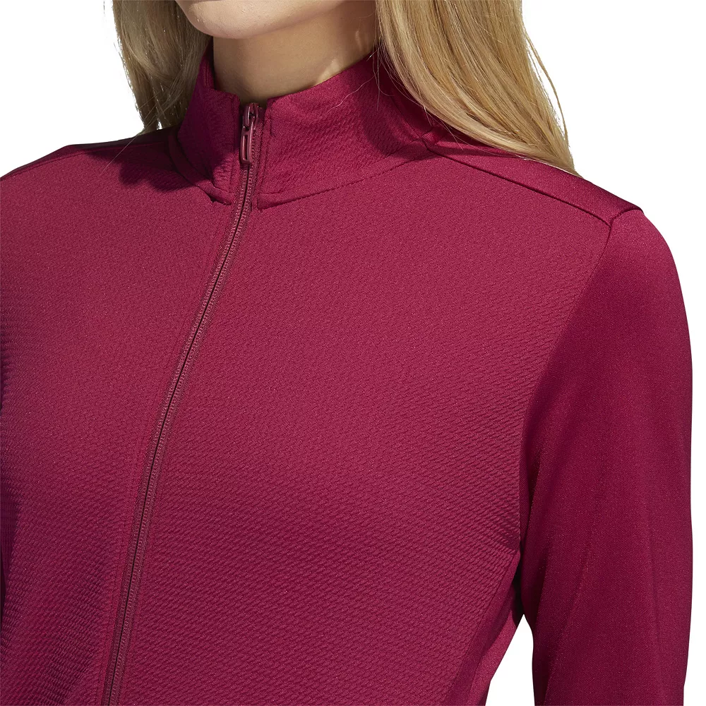 Women's adidas Textured Full-Zip Jacket 9 Women's adidas Textured Full-Zip Jacket - Image 7