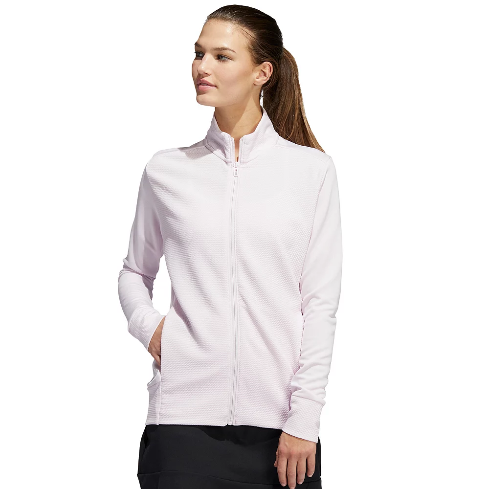 Women's adidas Textured Full-Zip Jacket 4 Women's adidas Textured Full-Zip Jacket - Image 2