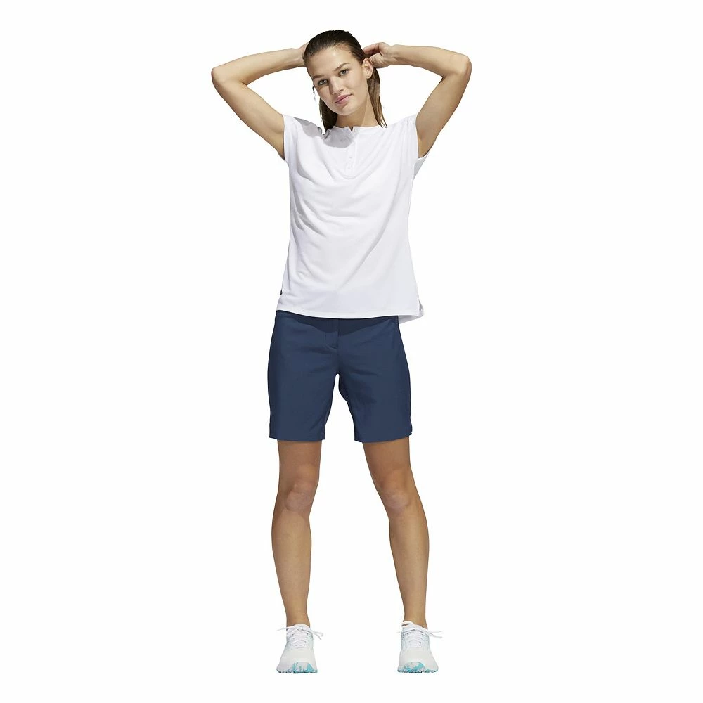 Women's adidas Midrise Twill Golf Shorts 7 Women's adidas Midrise Twill Golf Shorts - Image 5