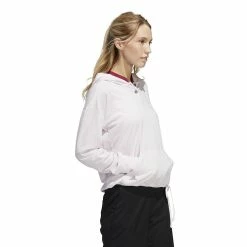 Women's adidas Essentials Slubbed Golf Hoodie -Active & Workout Clothes Store 5218368 ALT2