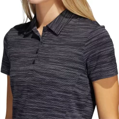 Women's adidas Space-Dyed Golf Polo Shirt -Active & Workout Clothes Store 5218391 ALT3