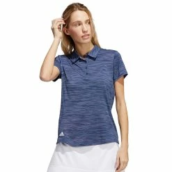Women's adidas Space-Dyed Golf Polo Shirt