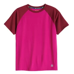 Boys 8-20 Tek Gear® Raglan Sleeve Tee in Regular & Husky -Active & Workout Clothes Store 5219950 Fantasy Berry