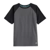 Boys 8-20 Tek Gear® Raglan Sleeve Tee in Regular & Husky -Active & Workout Clothes Store 5219950 Hawk Gray