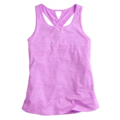 Girls 7-16 Tek Gear® Soft Tek Twist Keyhole Tank Top in Regular & Plus