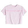Girls 7-16 Tek Gear® Tulip Back Tee in Regular & Plus 2 Girls 7-16 Tek Gear® Tulip Back Tee in Regular & Plus -Active & Workout Clothes Store 5221077 Daydream Purple