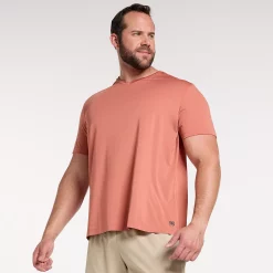 Big & Tall FLX Dynamic Comfort V-Neck Tee -Active & Workout Clothes Store 5224306 Marine Mauve