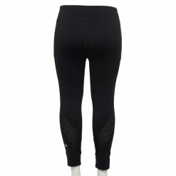 Plus Size Tek Gear® Perforated High-Waisted 7/8 Leggings -Active & Workout Clothes Store 5227247 ALT