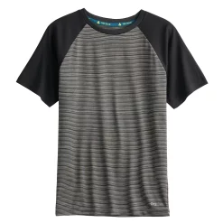 Boys 8-20 Tek Gear® Dry Tek Tee in Regular & Husky -Active & Workout Clothes Store 5236234 Mineral Black Black