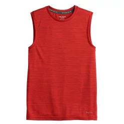 Boys 8-20 Tek Gear® Dry Tek Muscle Tank in Regular & Husky -Active & Workout Clothes Store 5236521 Cherry Red
