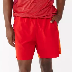 Men's Tek Gear® 7-Inch Inseam Training Shorts -Active & Workout Clothes Store 5242398 Cherry Berry