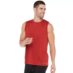 Men's Tek Gear® Dry Tek Muscle Tee -Active & Workout Clothes Store 5262221 Cherry Berry Black