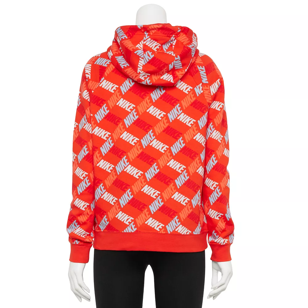 Women's Nike Sportswear Essentials Printed Hoodie 7 Women's Nike Sportswear Essentials Printed Hoodie - Image 5