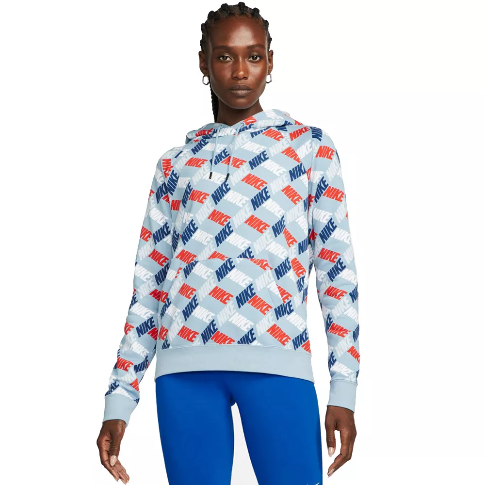 Women's Nike Sportswear Essentials Printed Hoodie 6 Women's Nike Sportswear Essentials Printed Hoodie - Image 4