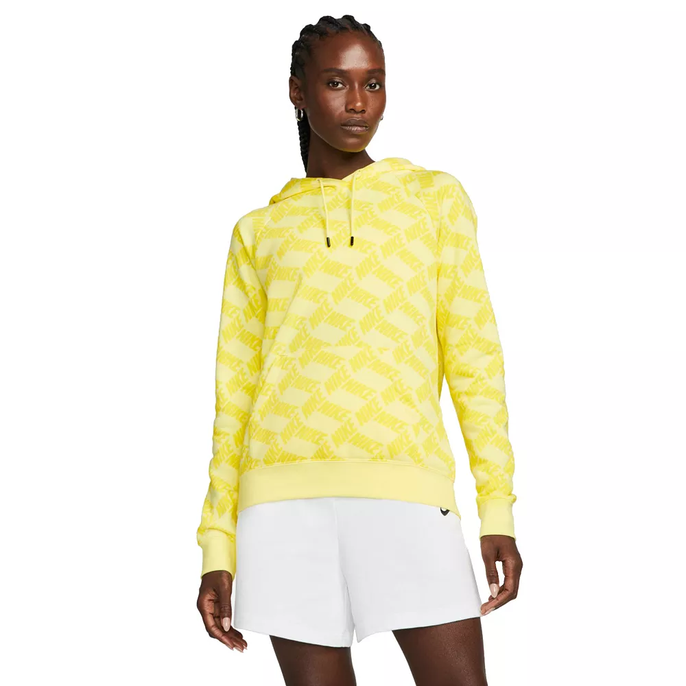 Women's Nike Sportswear Essentials Printed Hoodie 5 Women's Nike Sportswear Essentials Printed Hoodie - Image 3