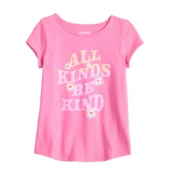 Toddler Girl Jumping Beans® Physical Adaptive Double-Layer Tee -Active & Workout Clothes Store 5346129 All Kinds Pink