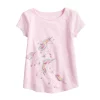 Toddler Girl Jumping Beans® Physical Adaptive Double-Layer Tee 2 Toddler Girl Jumping Beans® Physical Adaptive Double-Layer Tee -Active & Workout Clothes Store 5346129 Unicorn Pink