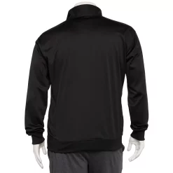 Big & Tall Champion® Scripted Tricot Track Jacket -Active & Workout Clothes Store 5358495 ALT