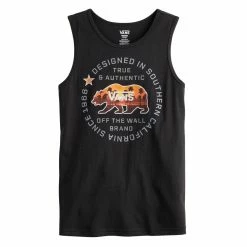 Boys 8-20 Vans Graphic Tank Top -Active & Workout Clothes Store 5474528 Black Sunset