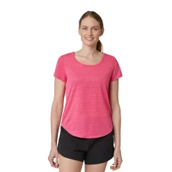 Women's Eddie Bauer Trail Performance Scoopneck Tee -Active & Workout Clothes Store 5498777 Lava