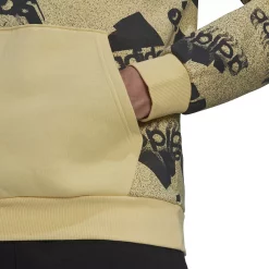 Men's adidas Essentials Brand Love Fleece Hoodie -Active & Workout Clothes Store 5514410 ALT2