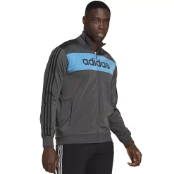Men's adidas Speed Tricot Jacket -Active & Workout Clothes Store 5516148 Gray Six Pulse Blue