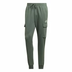 Men's adidas Essentials Tapered Fleece Cargo Pants -Active & Workout Clothes Store 5517436 ALT4
