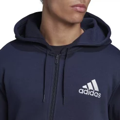 Men's adidas Colorblock Full-Zip Hoodie -Active & Workout Clothes Store 5517455 ALT2