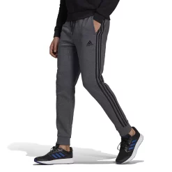 Big & Tall adidas Essential Fleece Joggers -Active & Workout Clothes Store 5517906 Dark Gray Heather