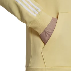 Big & Tall adidas Essential 3-Stripe Fleece Hoodie -Active & Workout Clothes Store 5519578 ALT3