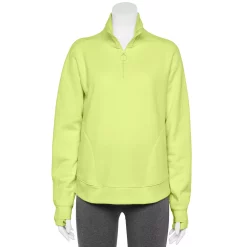 Women's Tek Gear® Quarter-Zip Ultrasoft Fleece Jacket -Active & Workout Clothes Store 5521867 Real Lemon
