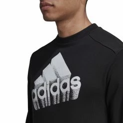 Men's adidas Essentials Brand Love Sweatshirt -Active & Workout Clothes Store 5522016 ALT2