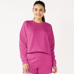 Women's Tek Gear® Ultrasoft Raw-Hem Shorts -Active & Workout Clothes Store 5523332 Fantasy Berry