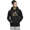 Men's adidas Liquid Foil Badge of Sport Graphic Fleece Hoodie -Active & Workout Clothes Store 5524072 Black