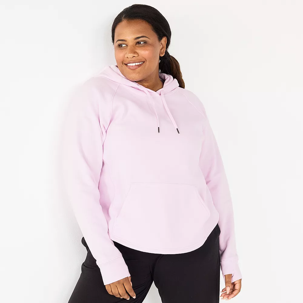 Plus Size Tek Gear® Ultrasoft Fleece Hoodie 7 Plus Size Tek Gear® Ultrasoft Fleece Hoodie - Image 5