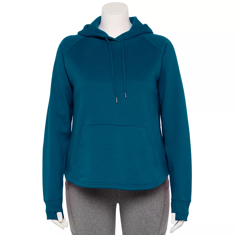 Plus Size Tek Gear® Ultrasoft Fleece Hoodie 4 Plus Size Tek Gear® Ultrasoft Fleece Hoodie - Image 2