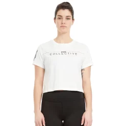 Women's PSK Collective Logo Crop Tee -Active & Workout Clothes Store 5530483 ALT3