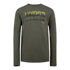 Boys 8-20 Under Armour Treetop Logo Graphic Tee -Active & Workout Clothes Store 5535452 Marine Od Green