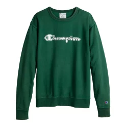 Men's Champion® Vintage Wash Varsity Fleece Crew Sweatshirt -Active & Workout Clothes Store 5537093 ALT2