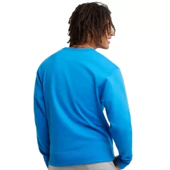 Men's Champion® Powerblend Fleece Crew Sweatshirt -Active & Workout Clothes Store 5537102 ALT