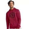Men's Champion® Game Day Graphic Hoodie -Active & Workout Clothes Store 5537126 Cranberry Tart
