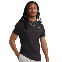 Men's Champion® Powerblend Tee -Active & Workout Clothes Store 5537209 Ebony Heather