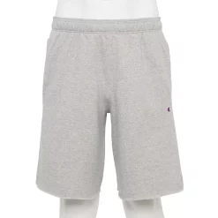 Men's Champion® 10-Inch Powerblend Fleece Shorts -Active & Workout Clothes Store 5537562 Oxford Gray