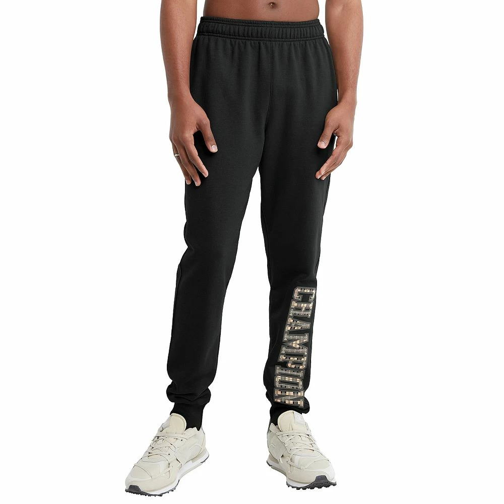 Men's Champion® Graphic Powerblend Fleece Joggers 4 Men's Champion® Graphic Powerblend Fleece Joggers - Image 2