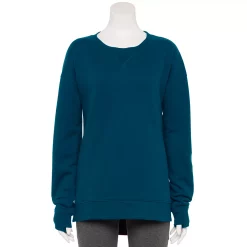 Women's Tek Gear® Ultrasoft Fleece Tunic -Active & Workout Clothes Store 5543173 Blue Crayon